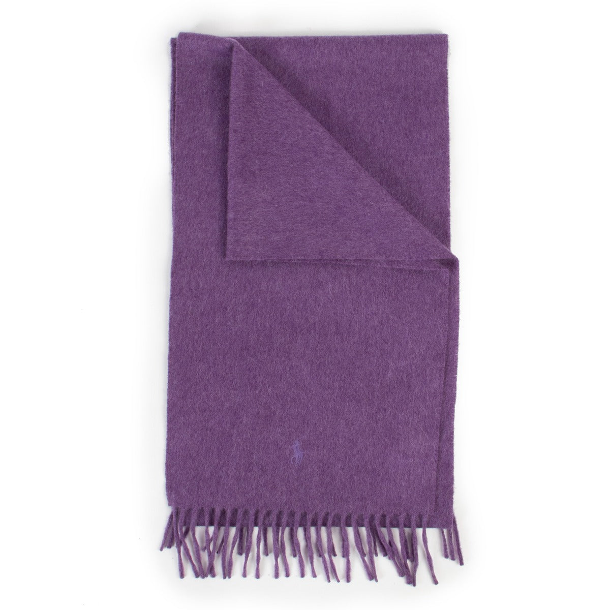 Shop safe online Ralph Lauren purple scarf, Purple Ralph Lauren scarf in good condition, Preloved Ralph Lauren scarf in good condition.