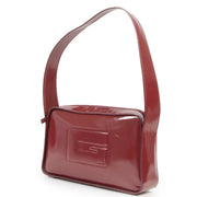 Gucci G Burgundy Patent Leather Shoulder Bag for the best price vintage webshop Labellov