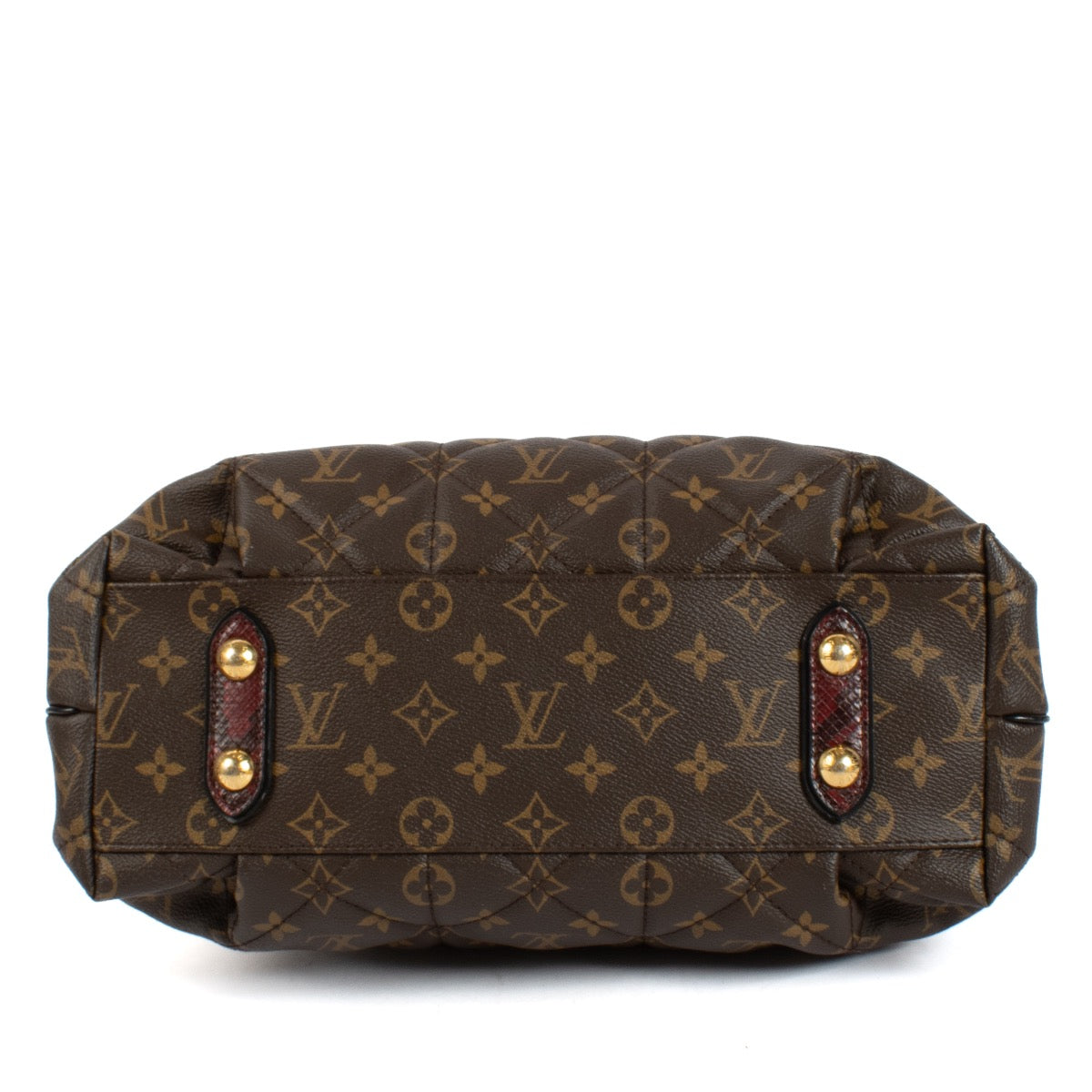 Shop safe online at Labellov in Antwerp, Brussel and Knokke this 100% authentic second hand Louis Vuitton Monogram Etoile Exotique Top Handle Bag