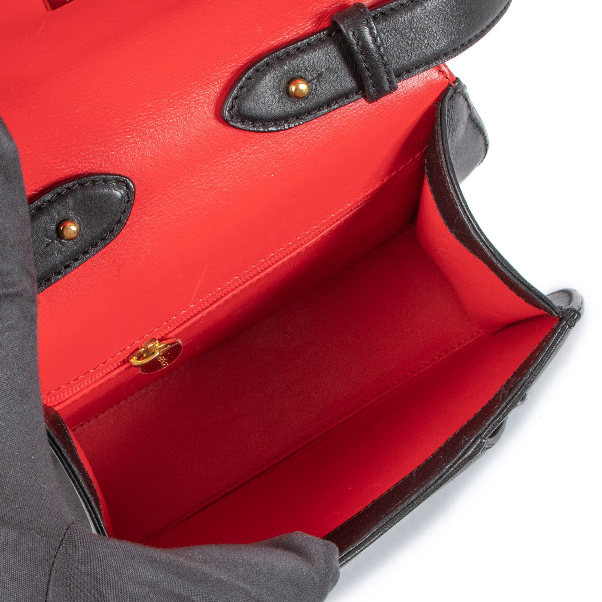 Cartier Zwarte Panthère de Cartier Mini Crossbody Tas