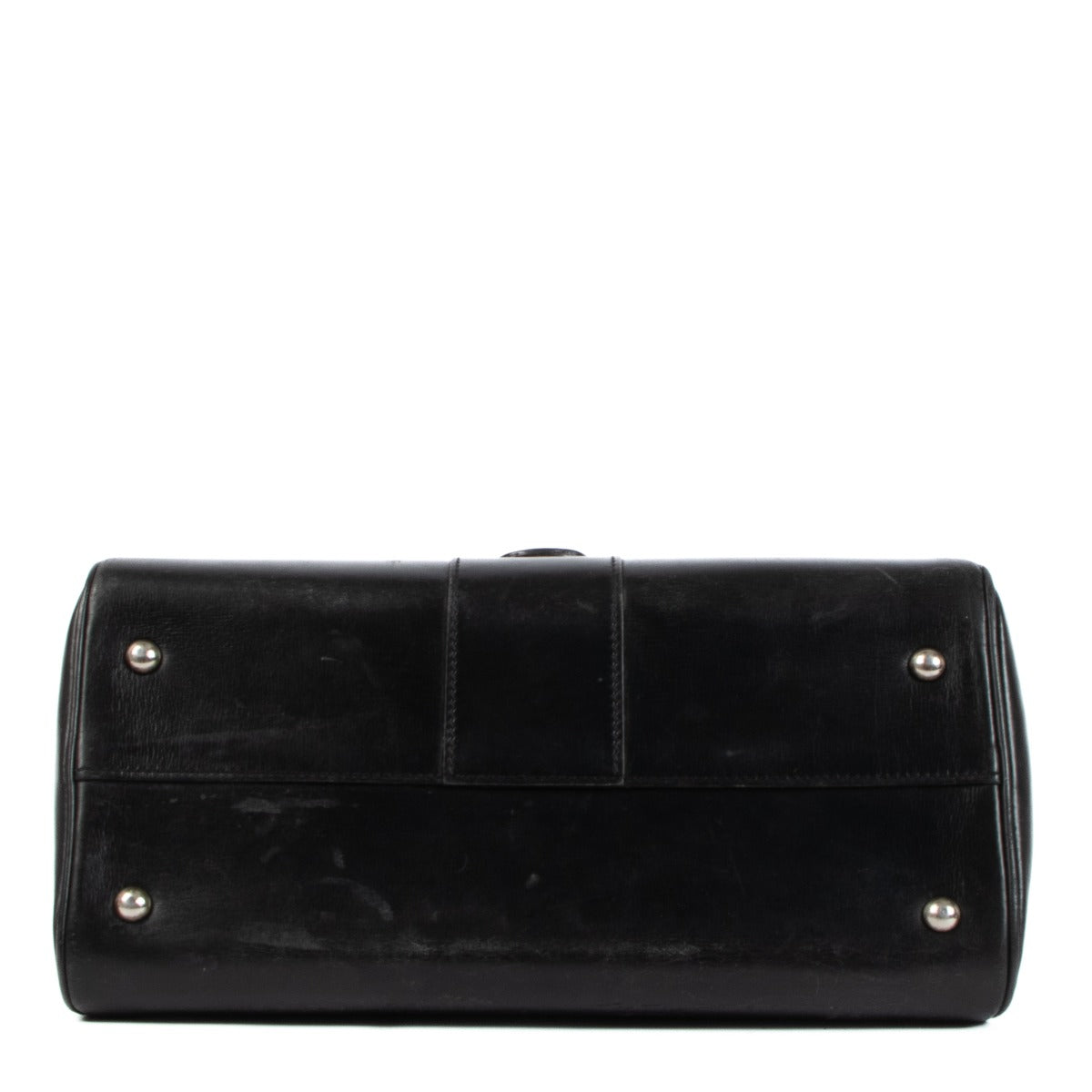 Delvaux Brillant PM Black Box Calf Vintage