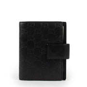 Gucci Black Guccissima Leather Agenda Cover