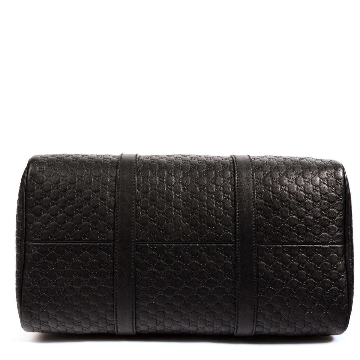 Shop safe online at Labellov in Antwerp, Brussels and Knokke this 100% authentic second hand Gucci Black Microguccissima Leather Boston Bag