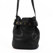 Delvaux Calicot Black Trotteur Crossbody Bag