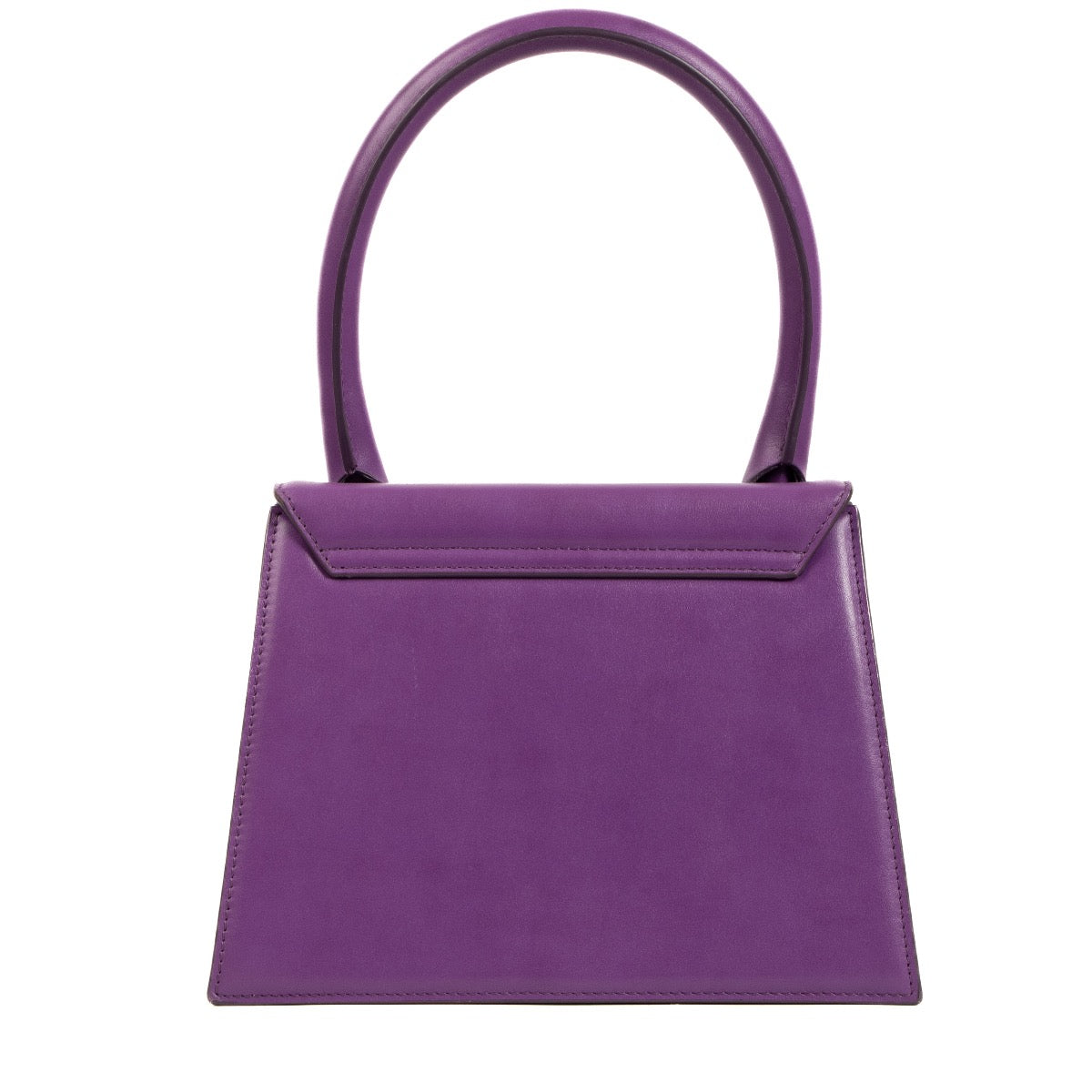 Shop 100% authentic second-hand Jacquemus Purple Leather Le Grand Chiquito Shoulder Bag on Labellov.com