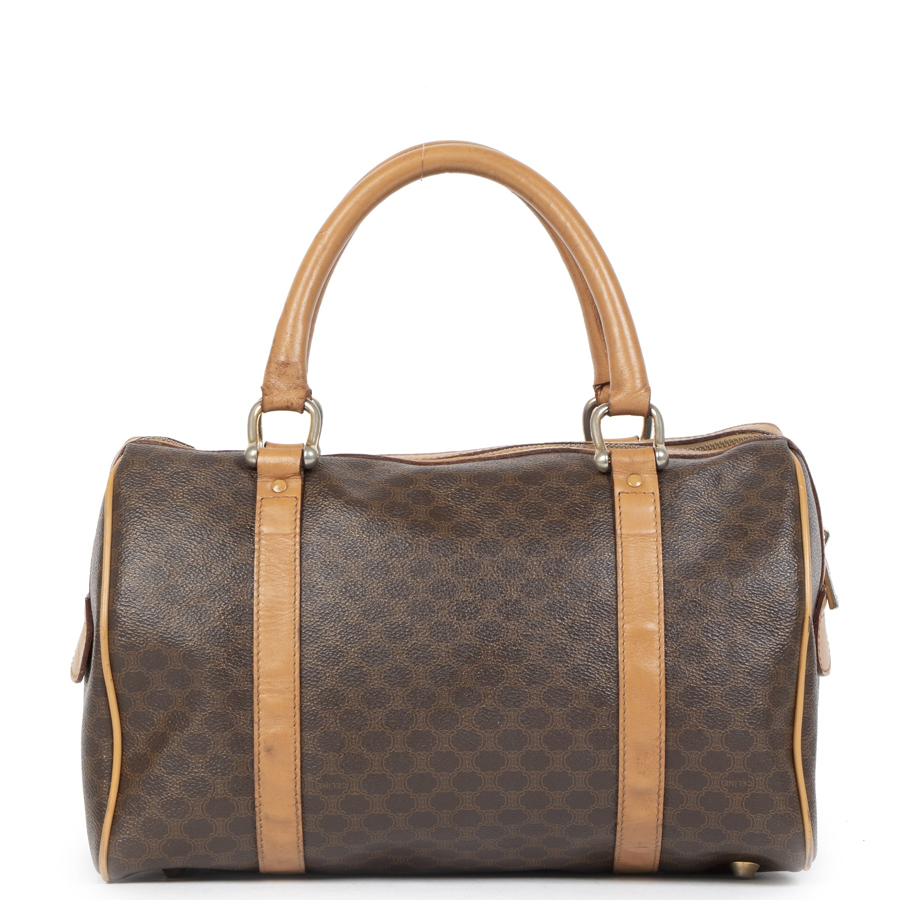 Authentic secondhand Celine Monogram Boston Bag at the right price safe and secure online webshop LabelLOV luxury brand Antwerp