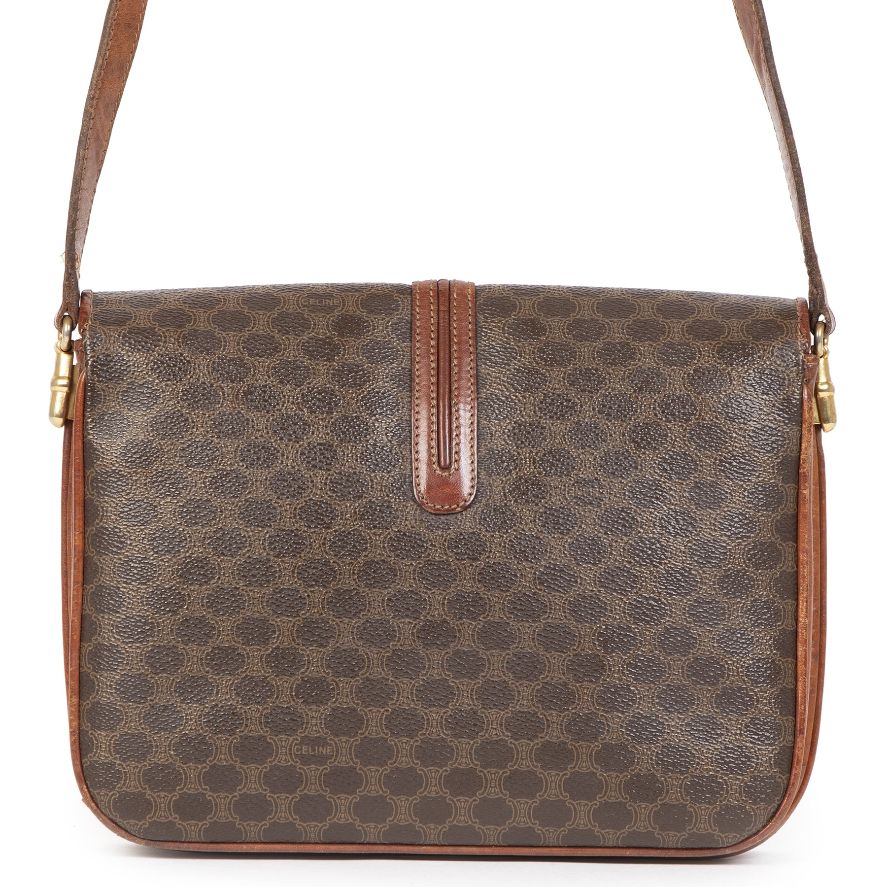 Authentic Secondhand Celine Monogram Crossbody Bag at the right price safe and secure online webshop LabelLOV Antwerp