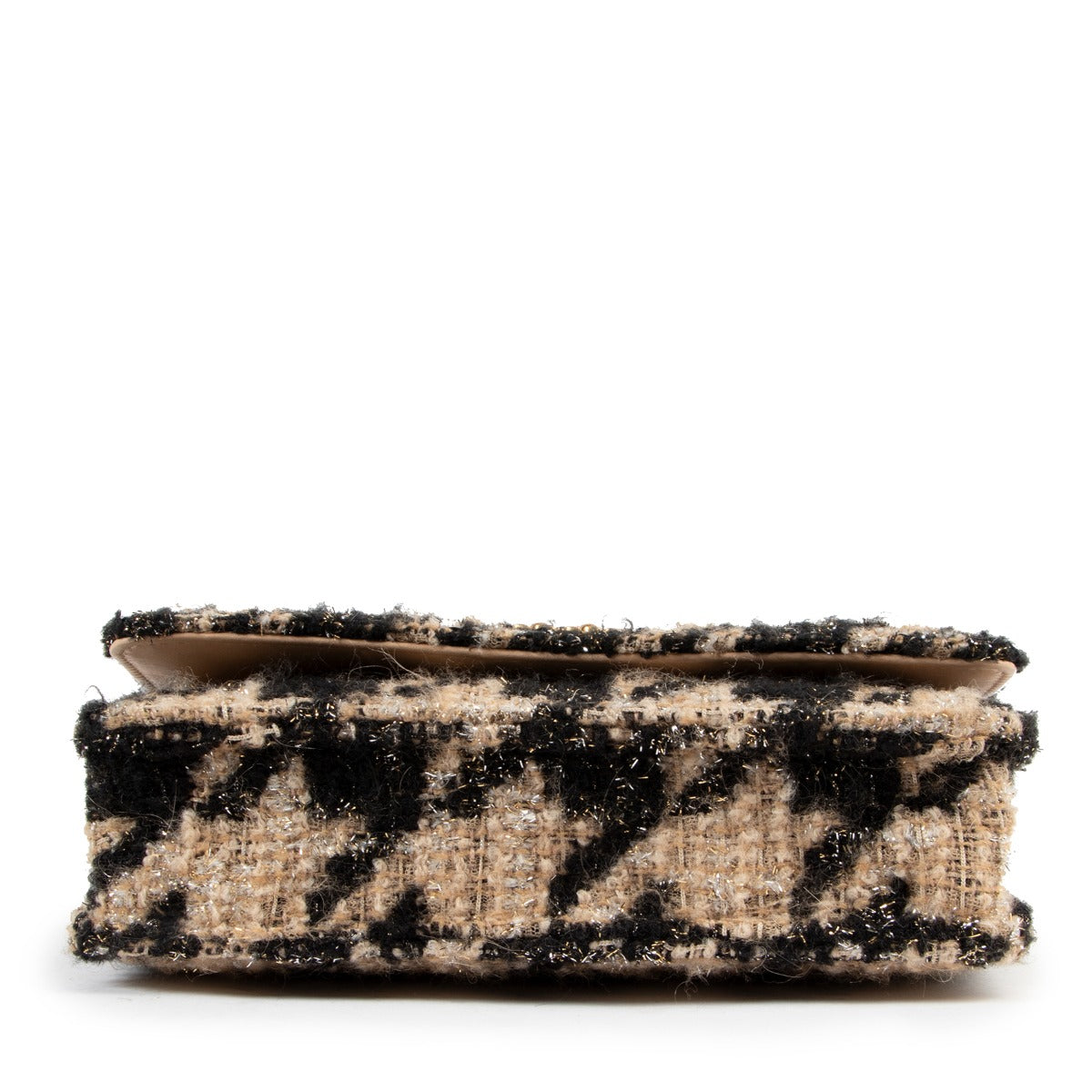 Chanel 19 WOC en Tweed Pied-de-Poule avec Porte-Monnaie