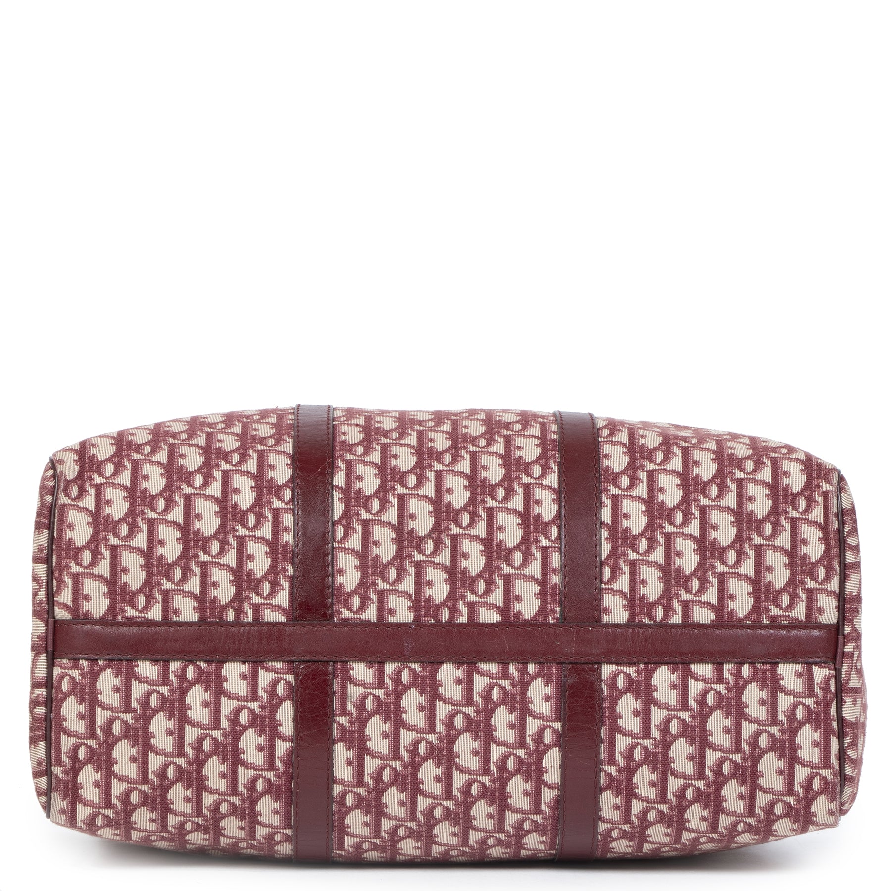Christian Dior Bordeaux Monogram Boston Bag – Labellov