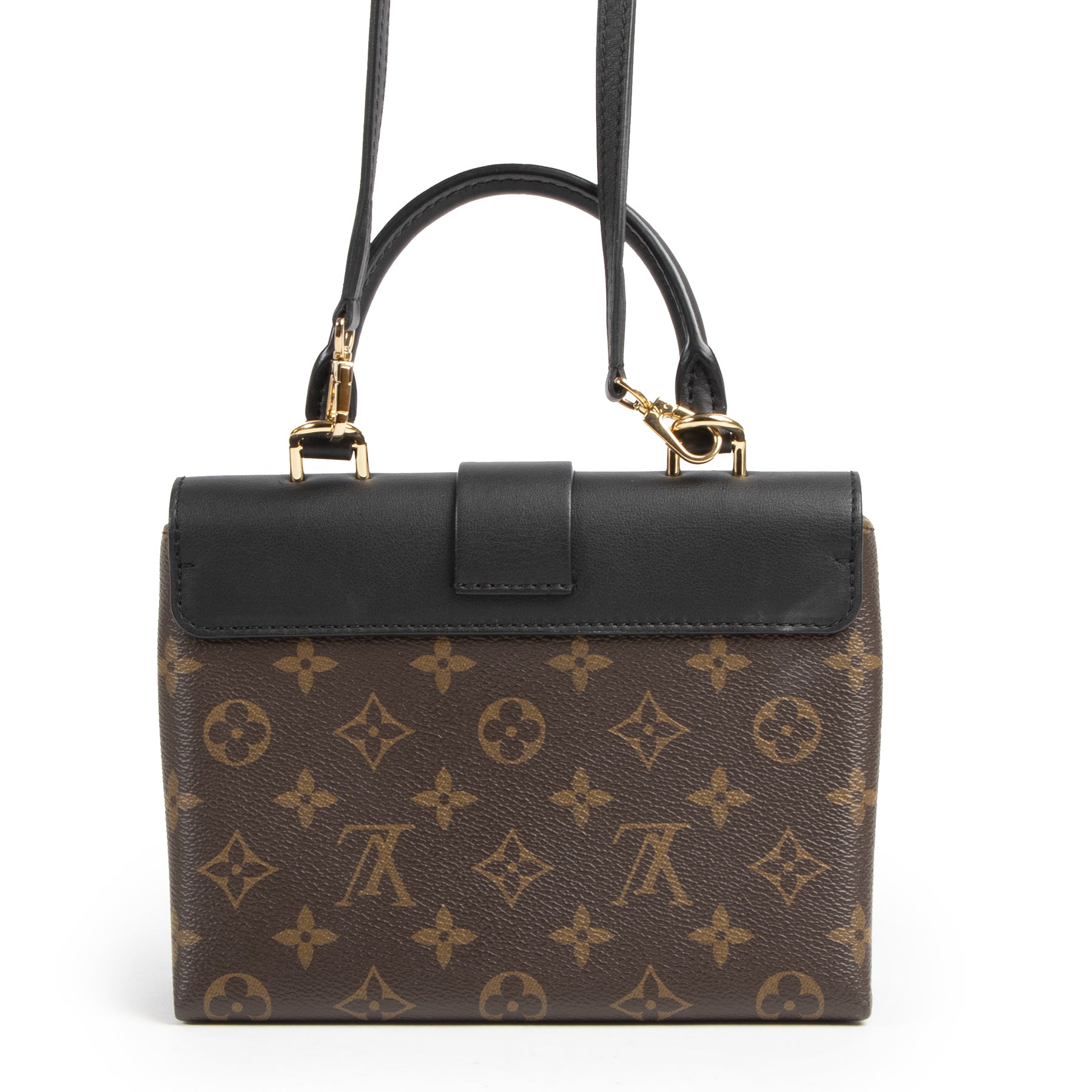 Authentieke Tweedehands Louis Vuitton Monogram Locky BB Bag juiste prijs veilig online shoppen luxe merken webshop winkelen Antwerpen België mode fashion