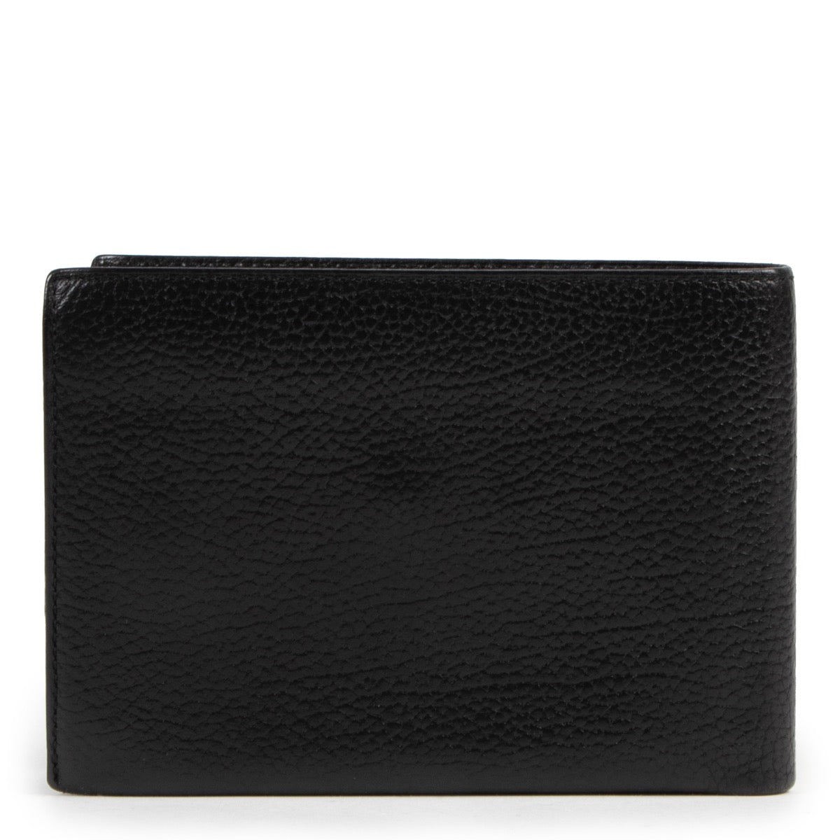 Vintage zwarte Delvaux portefeuille kopen in goede staat.