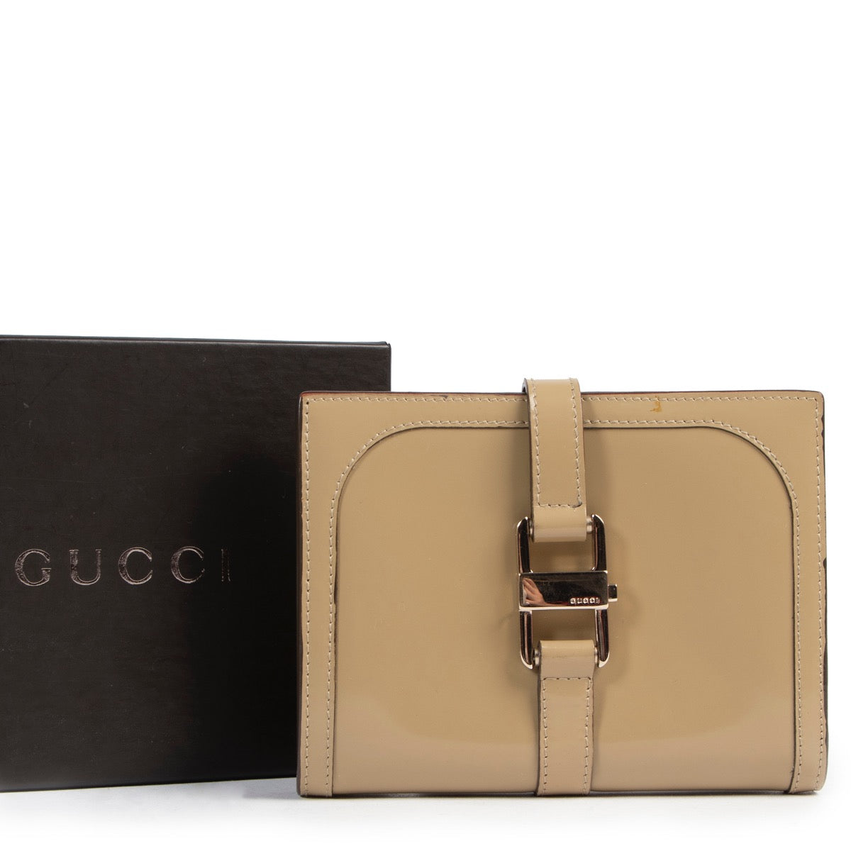 Tweedehands Gucci portefeuille kopen op een betrouwbare website.