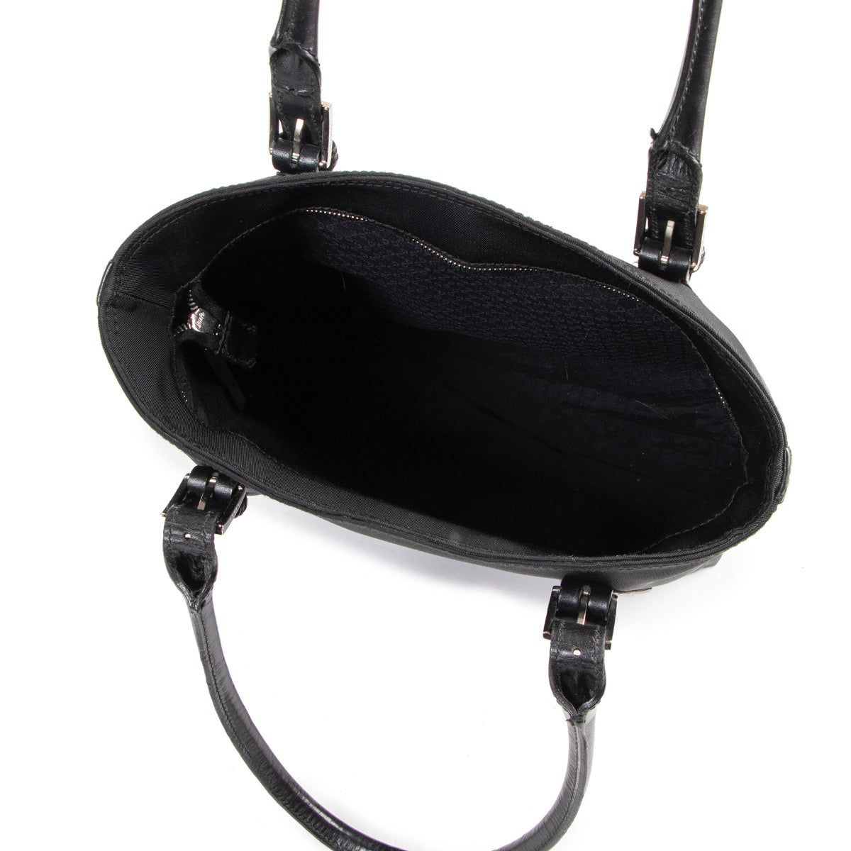 Buying a Gucci black nylon second hand bag that is in very good preloved condition.