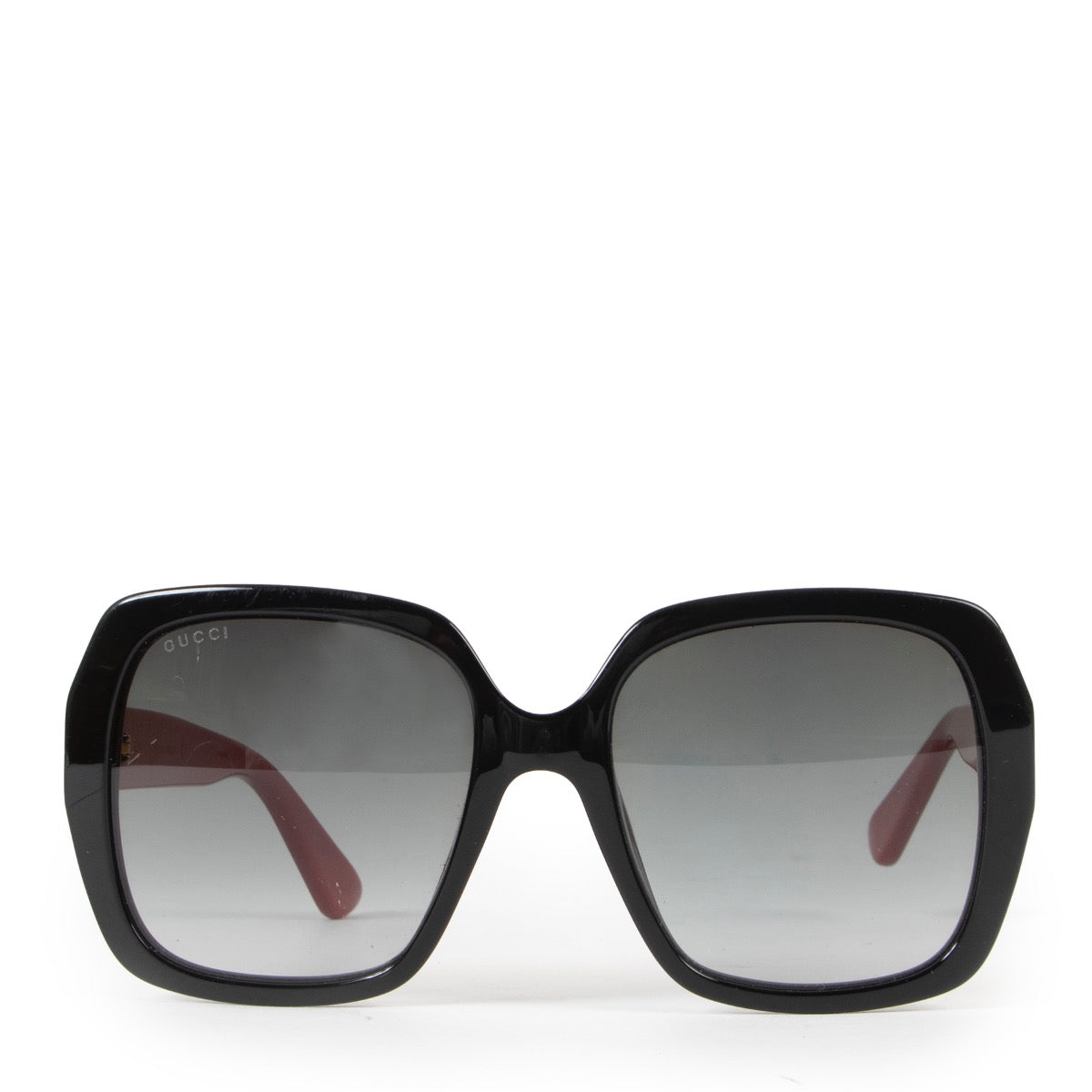 Buy an authentic second hand Gucci Squared Bee & Logo Pair of Sunglasses at Labellov