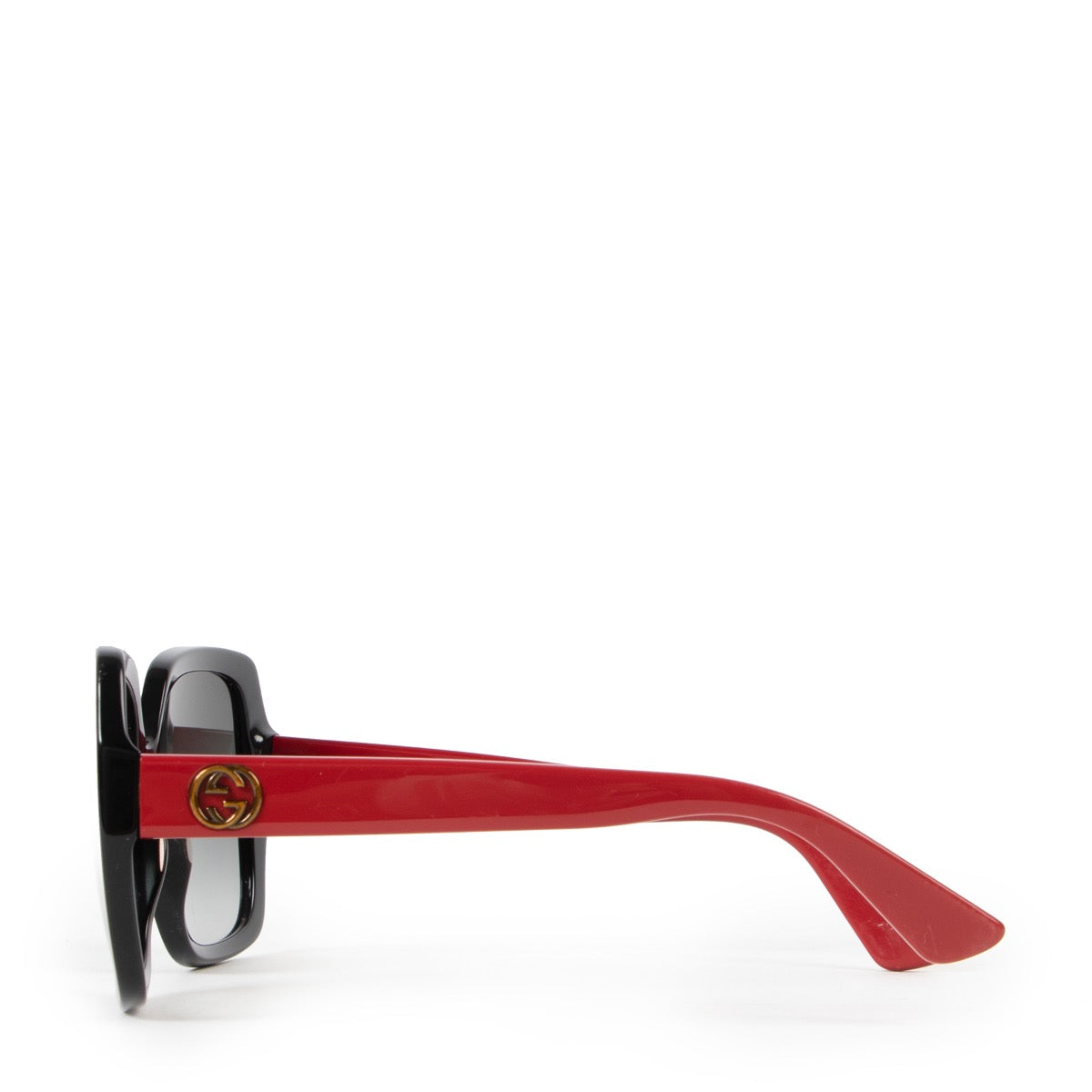 Buy an authentic second hand Gucci Squared Bee & Logo Pair of Sunglasses at Labellov