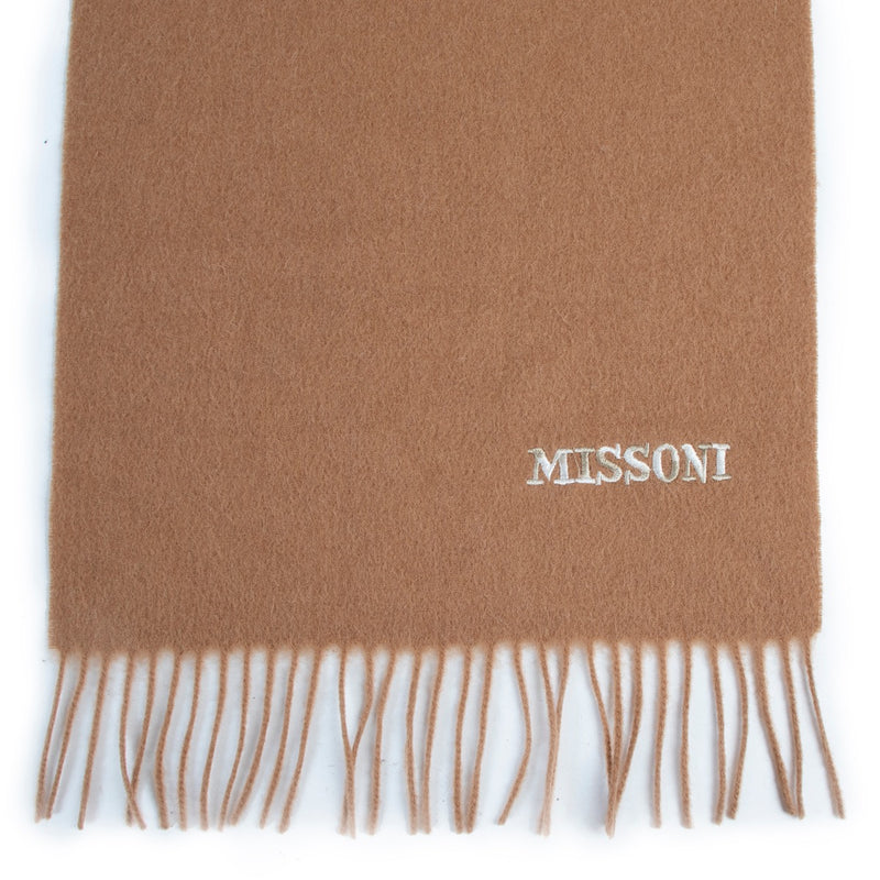 Beautiful second hand brown Missoni scarf in 100% wool.