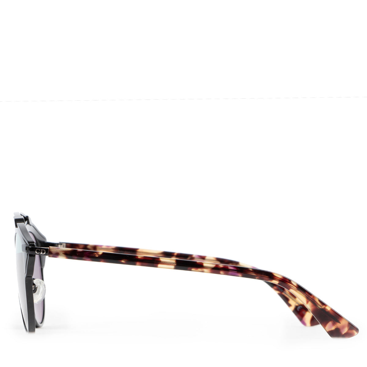 Christian Dior Zwart Schildpad So Real Zonnebril