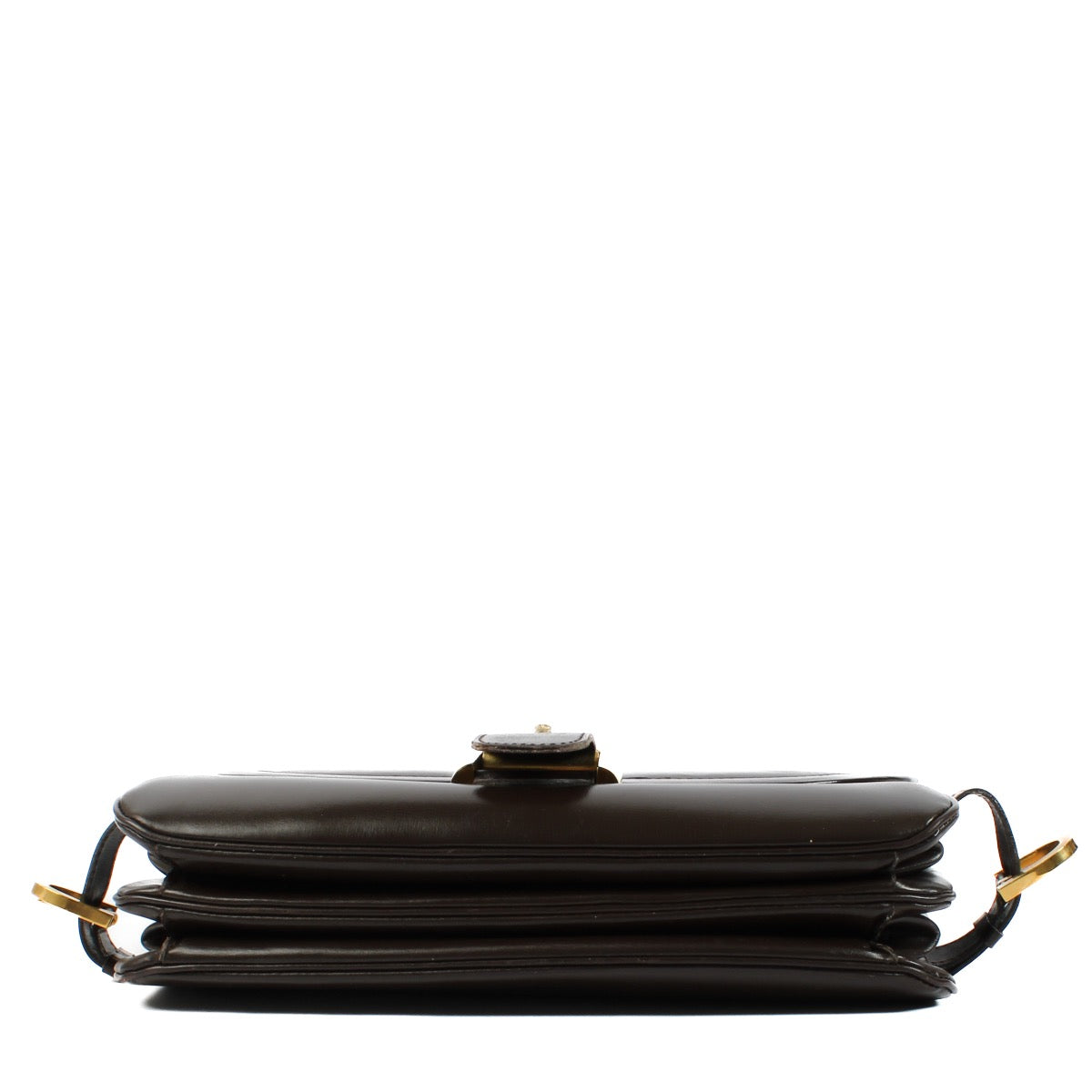 shop 100% authentic second hand Delvaux Brown Box Calf Brillant Rouilly Bag on Labellov.com