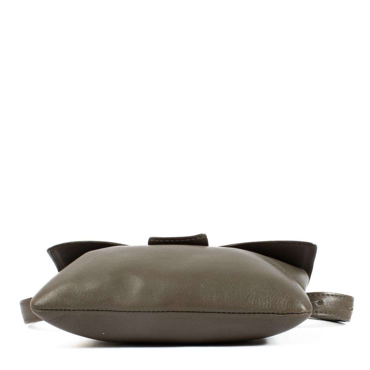 Delvaux Taupe Leren Heuptas