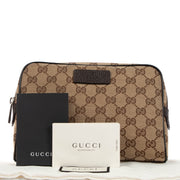 Shop safe online at Labellov in Antwerp, Brussels and Knokke this 100% authentic second hand Gucci Monogram Canvas Belt Bag