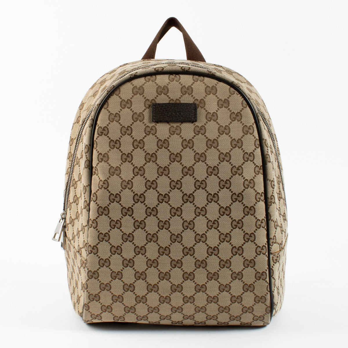 Authentic second hand gucci Monogram Backpack on Labellov.com