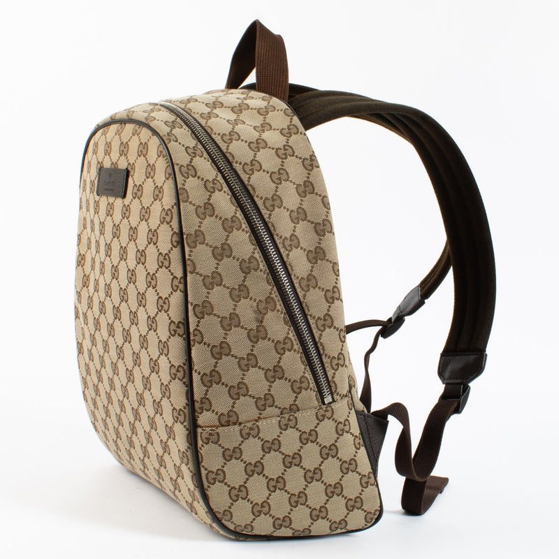 Authentic second hand gucci Monogram Backpack on Labellov.com