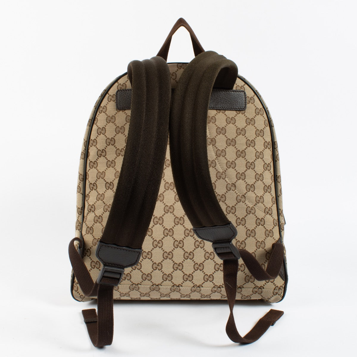 Authentic second hand gucci Monogram Backpack on Labellov.com
