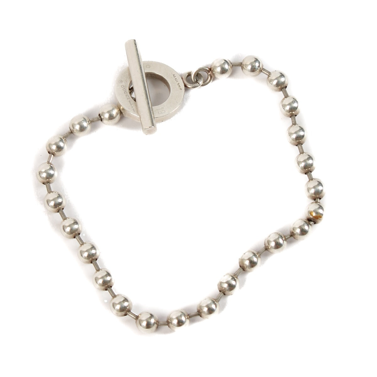 shop 100% authentic second hand Gucci Sterling Silver Bracelet on Labellov.com
