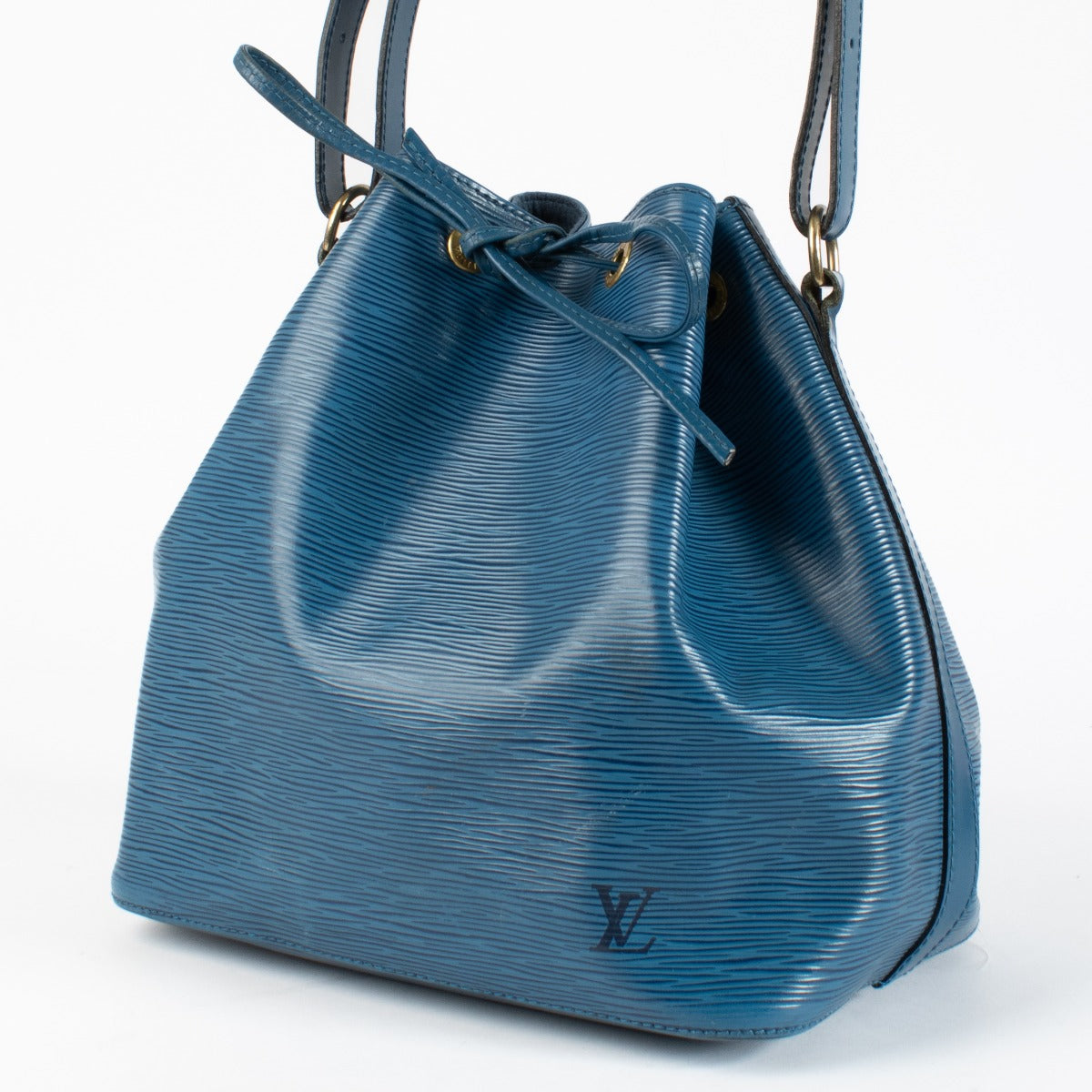 Louis Vuitton Toledo Blauwe Epi Noe Tas
