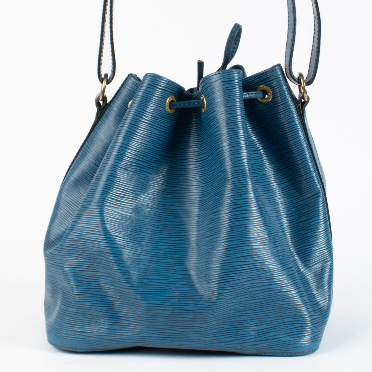 Louis Vuitton Toledo Blauwe Epi Noe Tas
