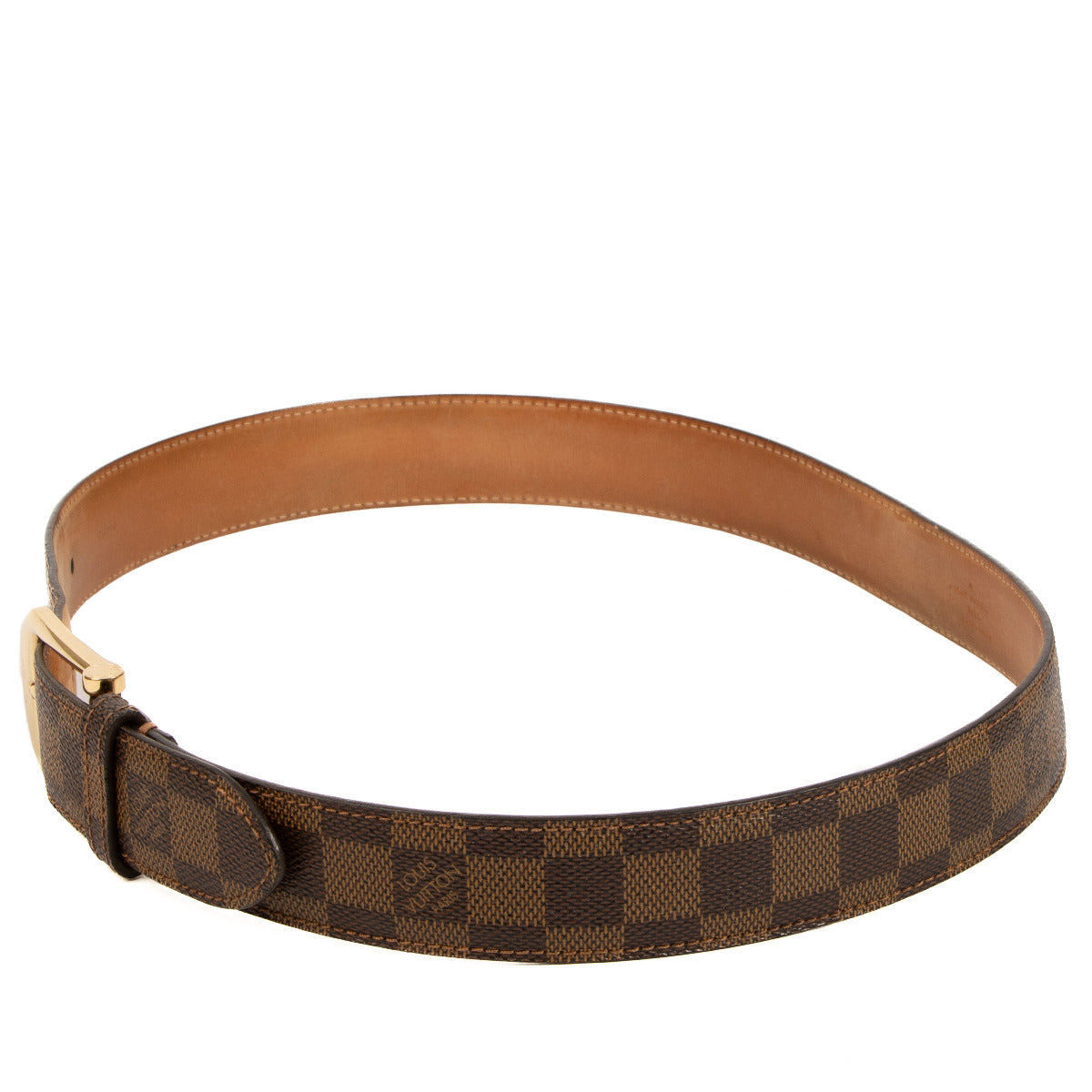 Ceinture Louis Vuitton Damier Ebene - taille 85