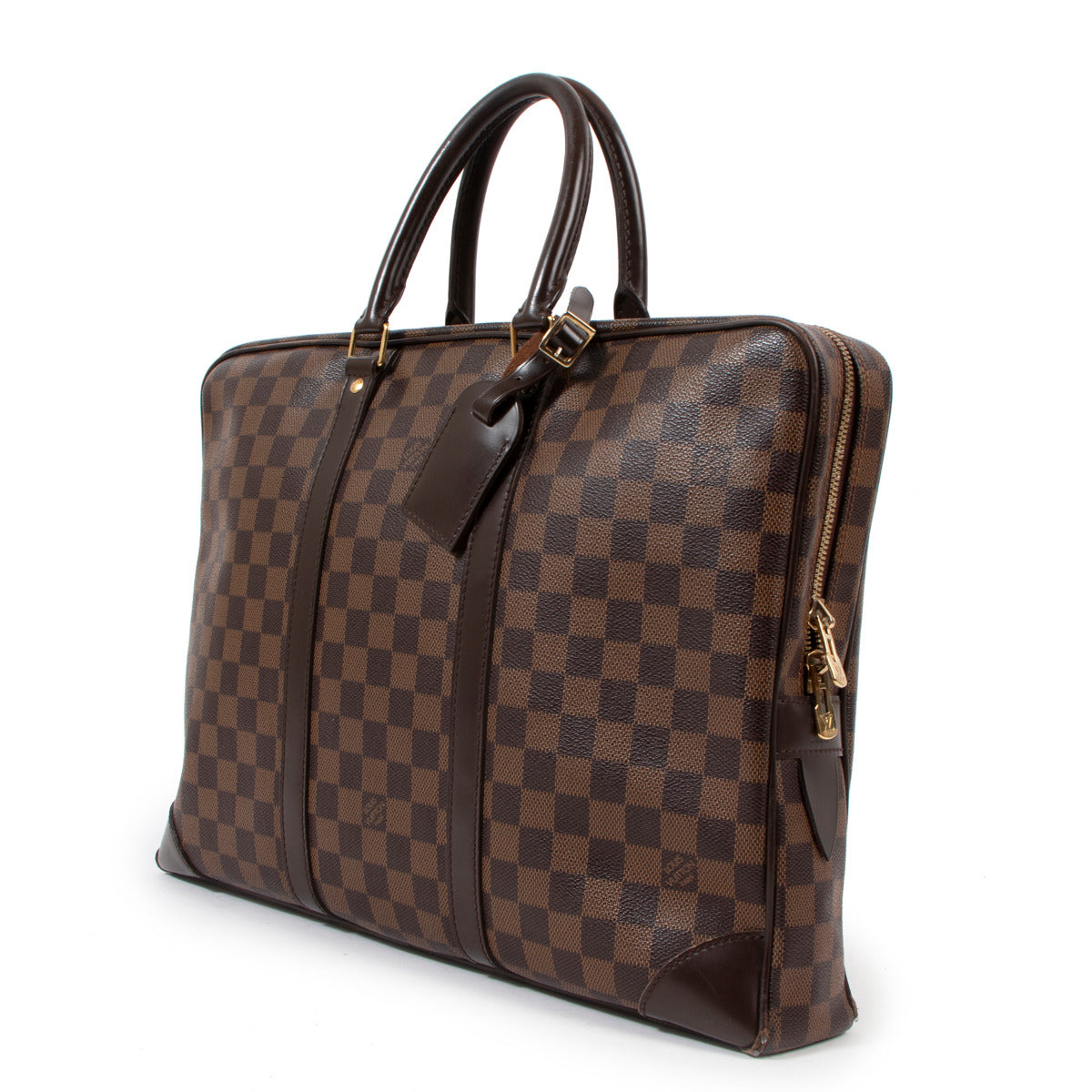 Louis Vuitton Damier Ebene Porte-Documents Briefcase