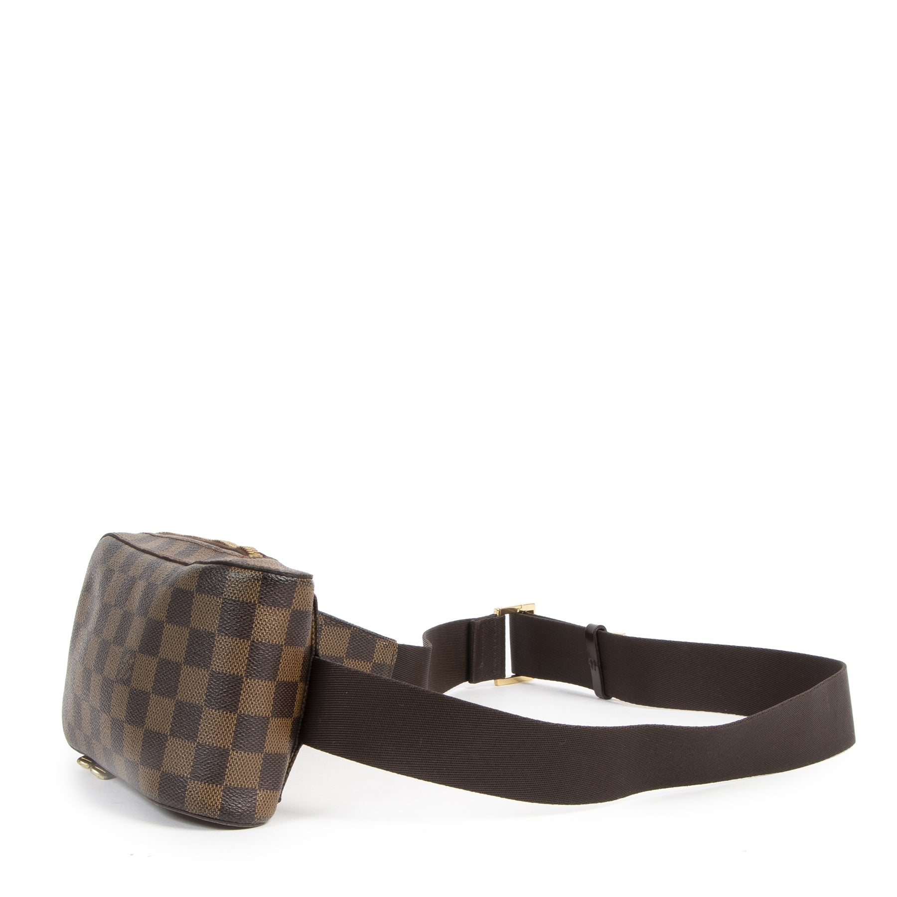 Authentique seconde-main vintage Louis Vuitton Geronimos Damier Ebene Waist Bag
