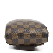 Authentieke tweedehands vintage Louis Vuitton Geronimos Damier Ebene Waist Bag koop online webshop LabelLOV