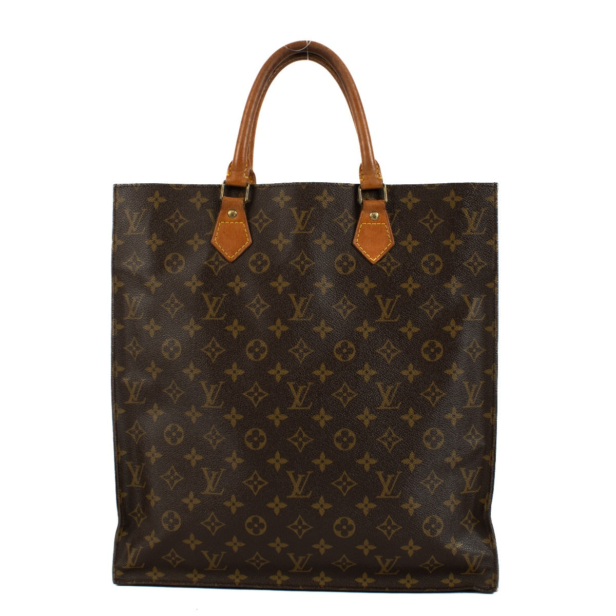 Louis Vuitton Monogram Sac Plat Tote Bag
