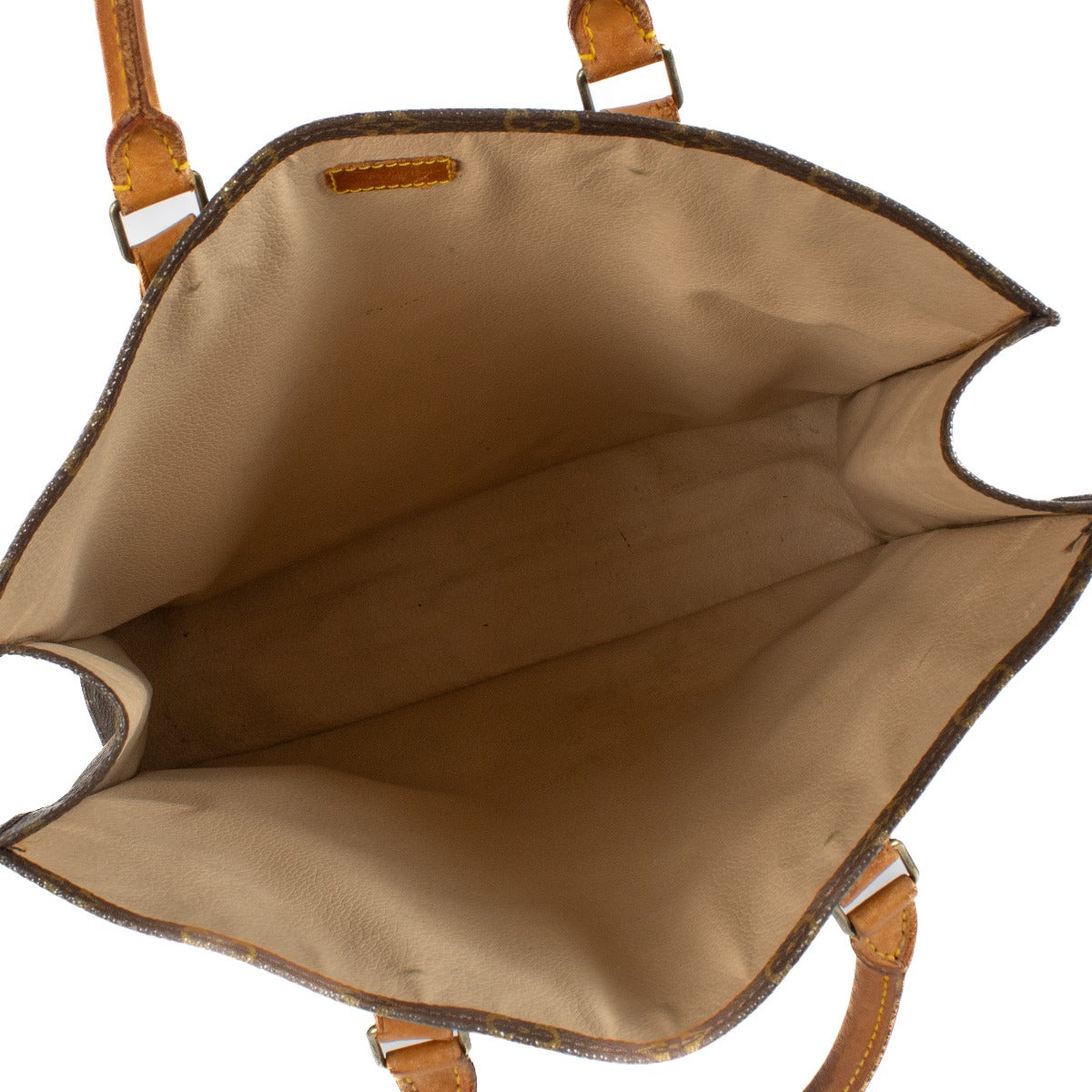 Louis Vuitton Monogram Sac Plat Tote Bag