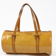 Authentic second hand Louis Vuitton Beige Monogram Vernis Papillon Bag on Labellov.com