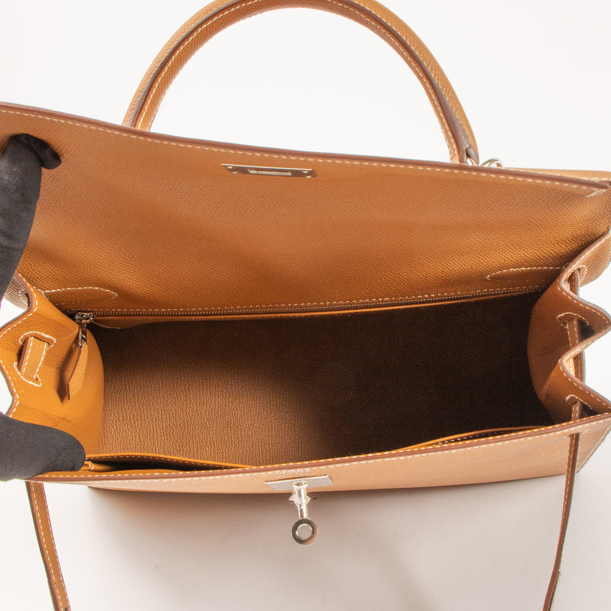 Hermès Kelly 32 Gold Epsom PHW