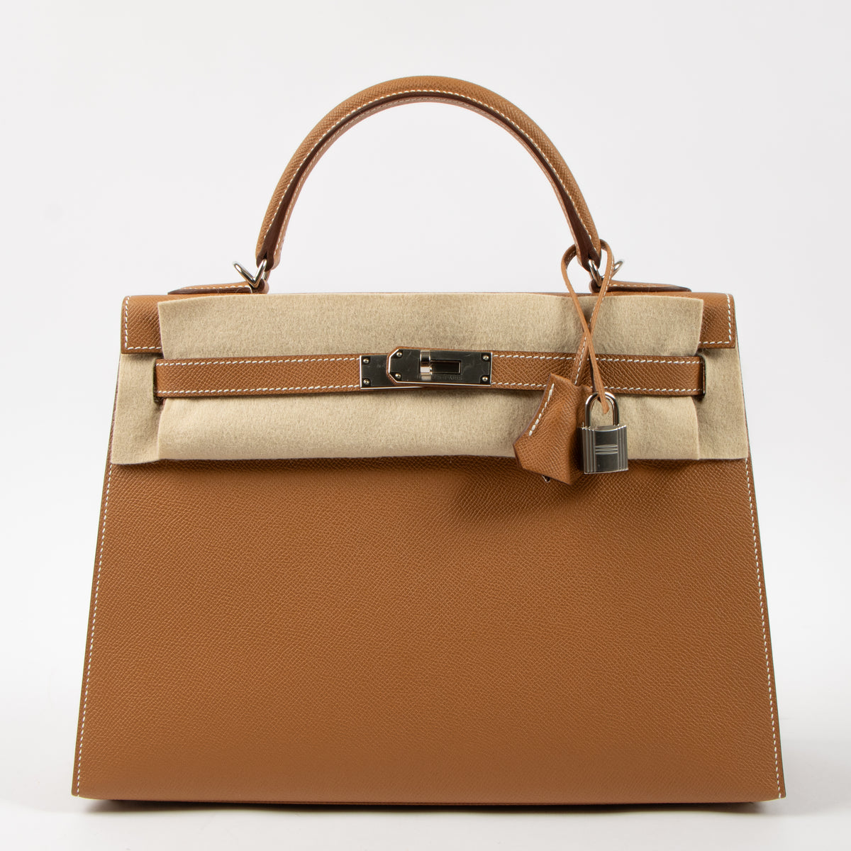 Hermès Kelly 32 Gold Epsom PHW
