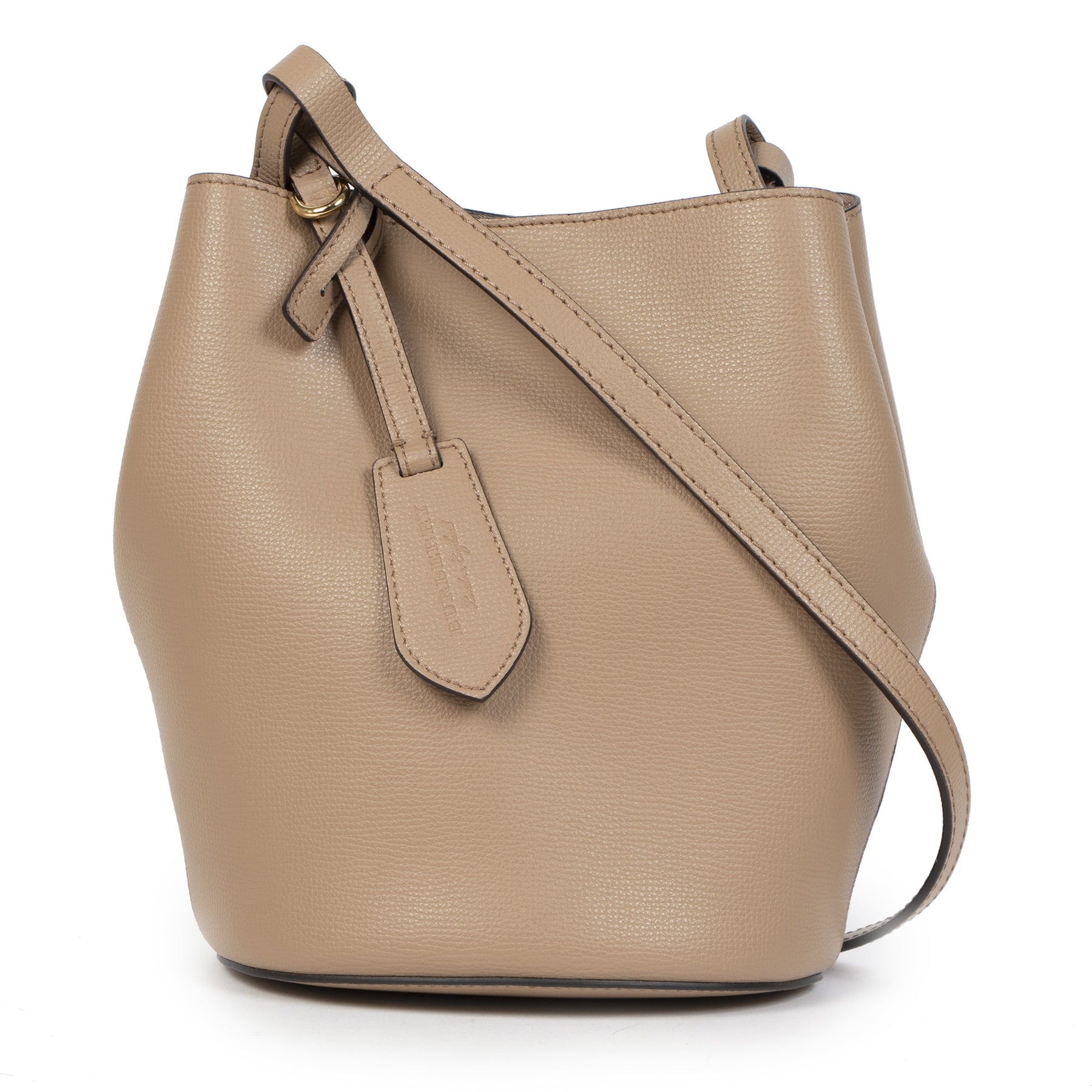 Authentique seconde-main vintage Burberry Small Lorne Bucket Bag achète en ligne webshop LabelLOV