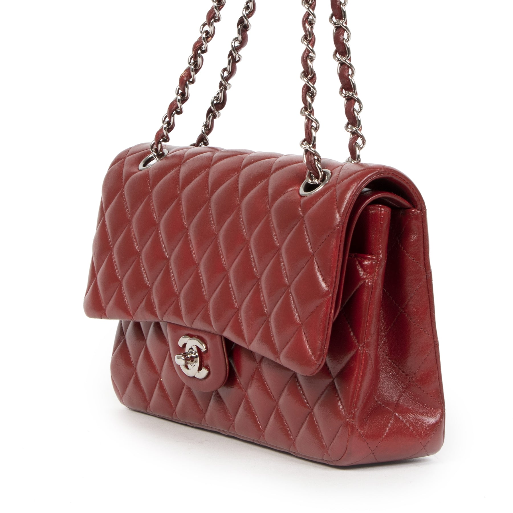 Chanel Medium Classic Flap Bag / repainted aan de beste prijs online