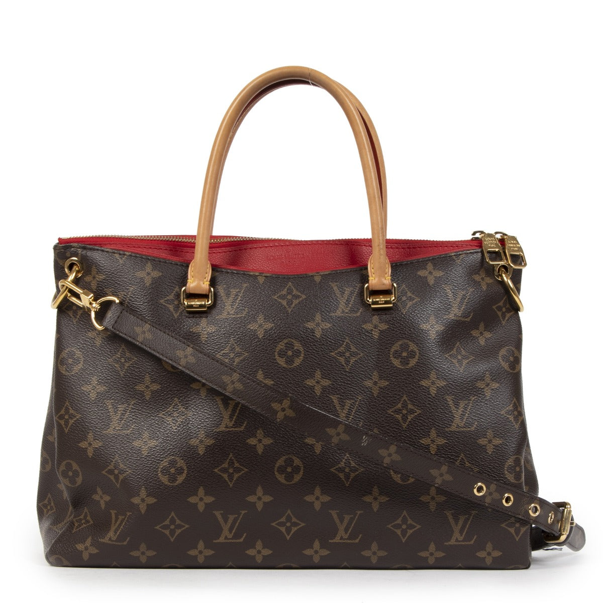 Louis Vuitton Pallas Monogram Cerise