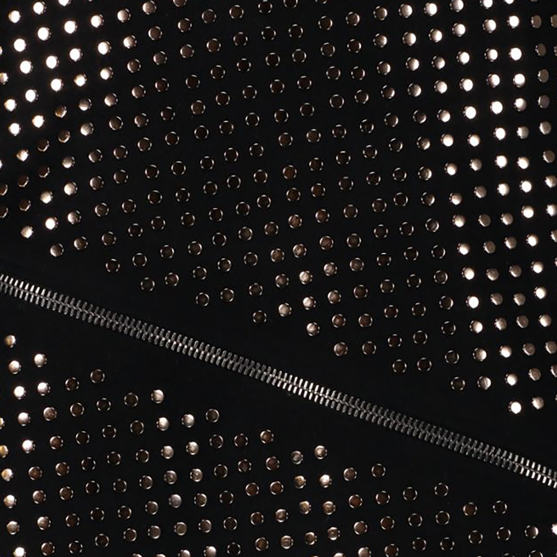 Authentic secondhand Roberto Cavalli Black Wool Studs Skirt - Size 42 designer clothing designer brands fashion luxury vintage webshop