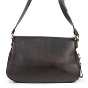 Authentique seconde-main vintage Tom Ford Jennifer Black Leather Medium Crossbody Bag achète en ligne webshop LabelLOV