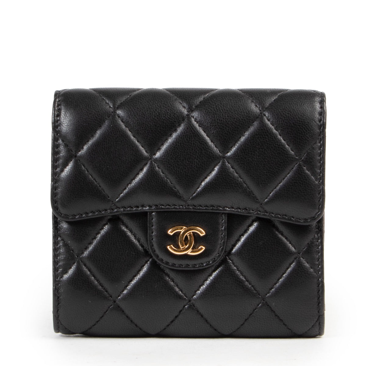 Shop safe online authentic second hand Chanel Black Quilted Wallet. Buy online Chanel Black Quilted Wallet in a safe way. Shop Chanel Black Quilted Wallet online safely.