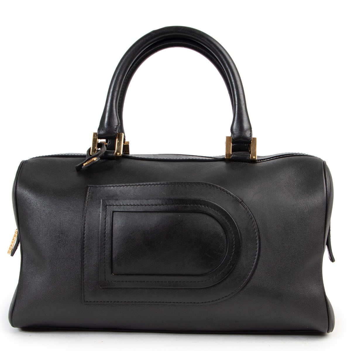 Shop safe online authentic second hand Delvaux Black Top handle Bag. Buy online in a safe way Delvaux Black Top handle Bag. Shop Delvaux Black Top handle Bag online safely.