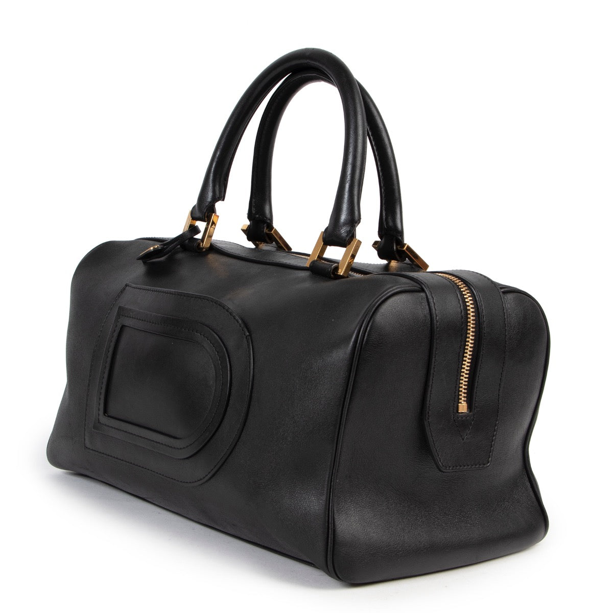Shop safe online authentic second hand Delvaux Black Top handle Bag. Buy online in a safe way Delvaux Black Top handle Bag. Shop Delvaux Black Top handle Bag online safely.