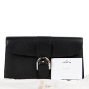 Delvaux Black Brillant PTF Long Sellier Wallet for the best price at Labellov secondhand luxury.