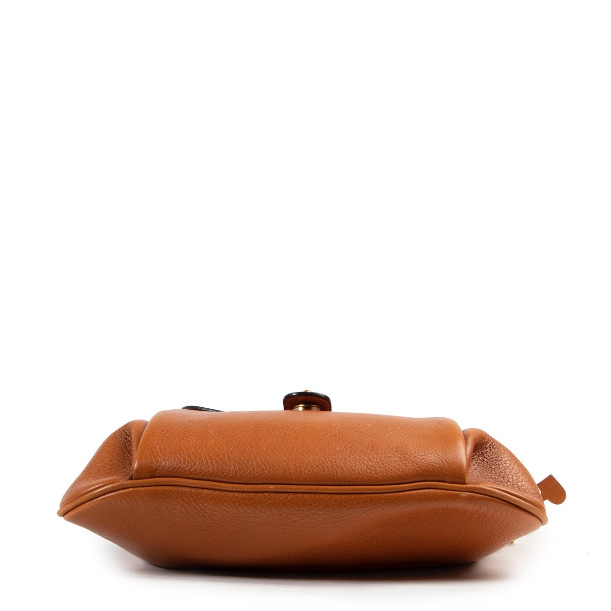 Shop safe online authentic second hand Delvaux Cognac Shoulder bag in very good condition at Labellov.Com.