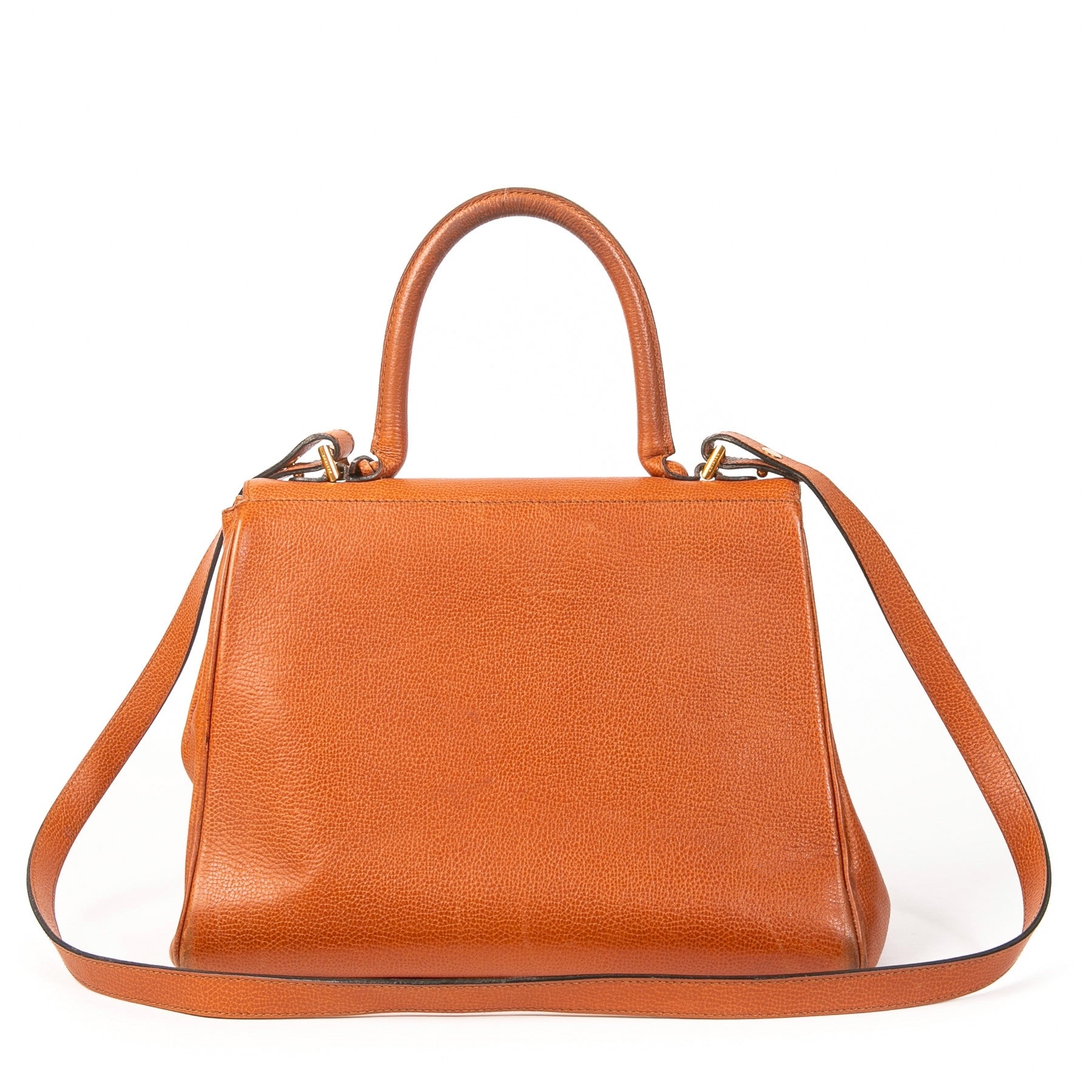 Delvaux Brillant Cognac MM + Strap for the best price at Labellov secondhand luxury